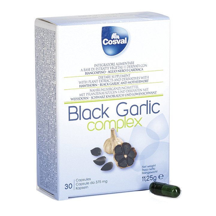 COSVAL Black Garlic 30 Capsule - Integratore per benessere cardiovascolare - Immagine 4