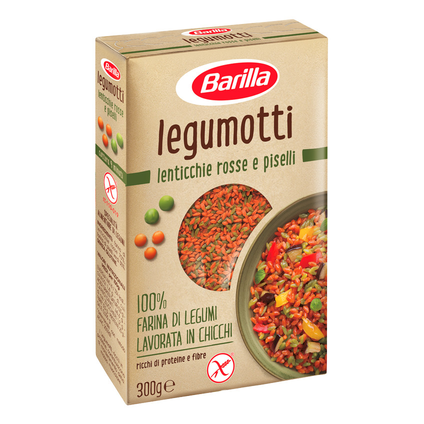 Barilla Rosse Legumotti Lenticchie E Piselli, Senza Glutine - Immagine 4