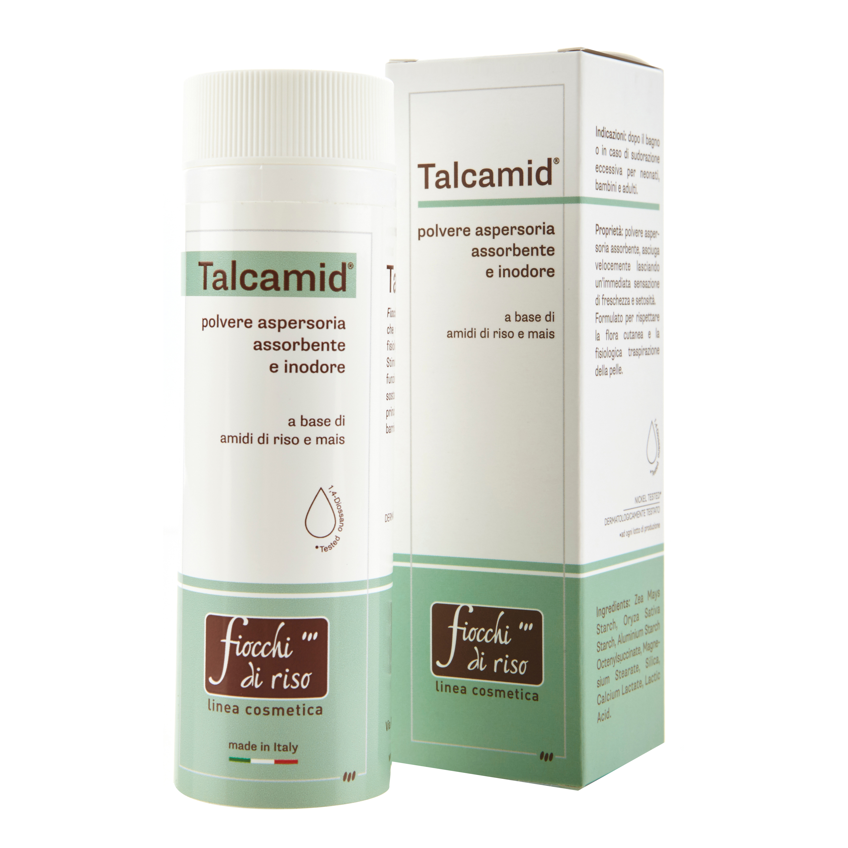 FDM POLVERE TALCAMID LENI 50G - FIOCCHI DI RISO - Immagine 7