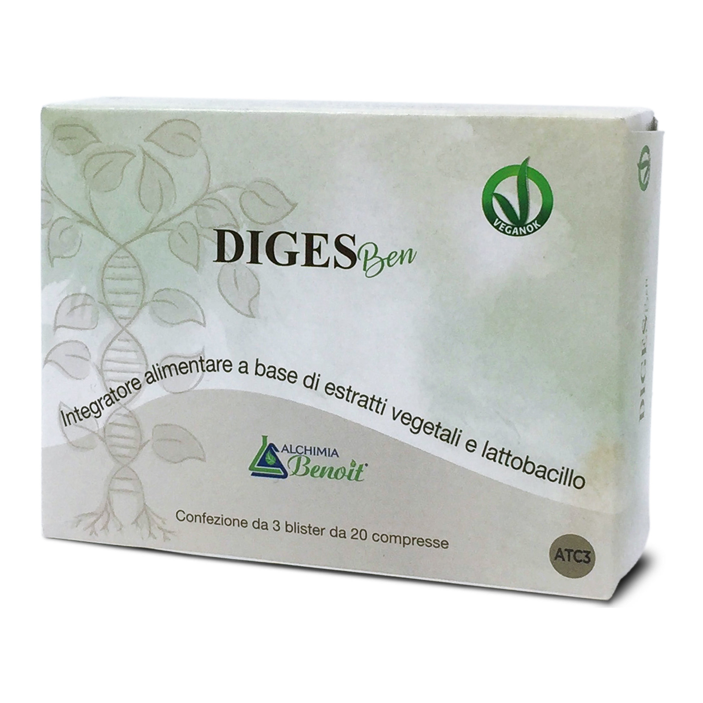 Alchimia Benoit Diges Ben Integratore Per La Digestione 60 Compresse - Immagine 6