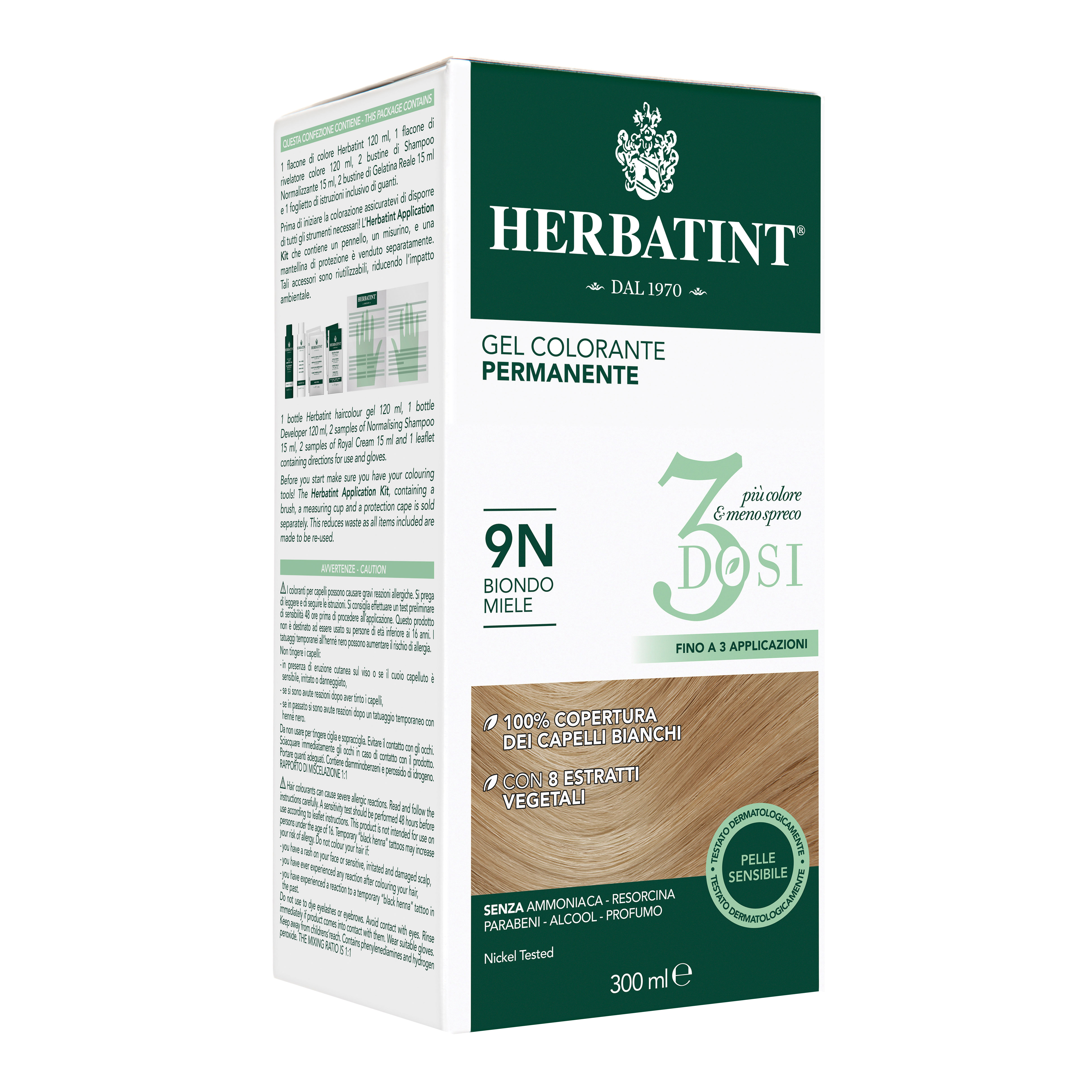 Herbatint 3dosi 9n 300ml - Immagine 5