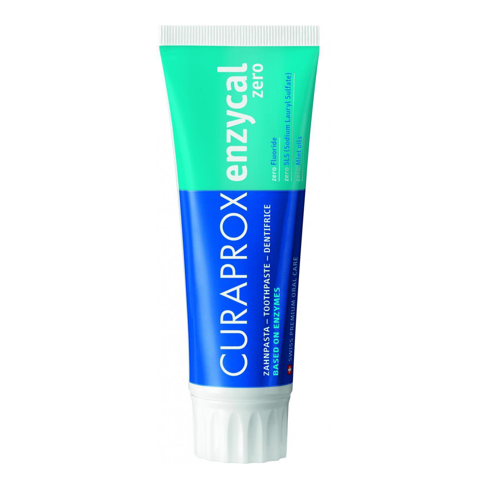 Curaprox Dentifricio Enzycal Zero Senza Fluoro, 75Ml - Immagine 4
