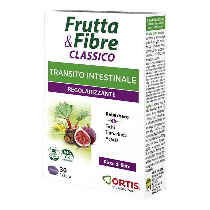 Ortis Laboratoires Frutta & Fibre Classico 30 Compresse - Immagine 12