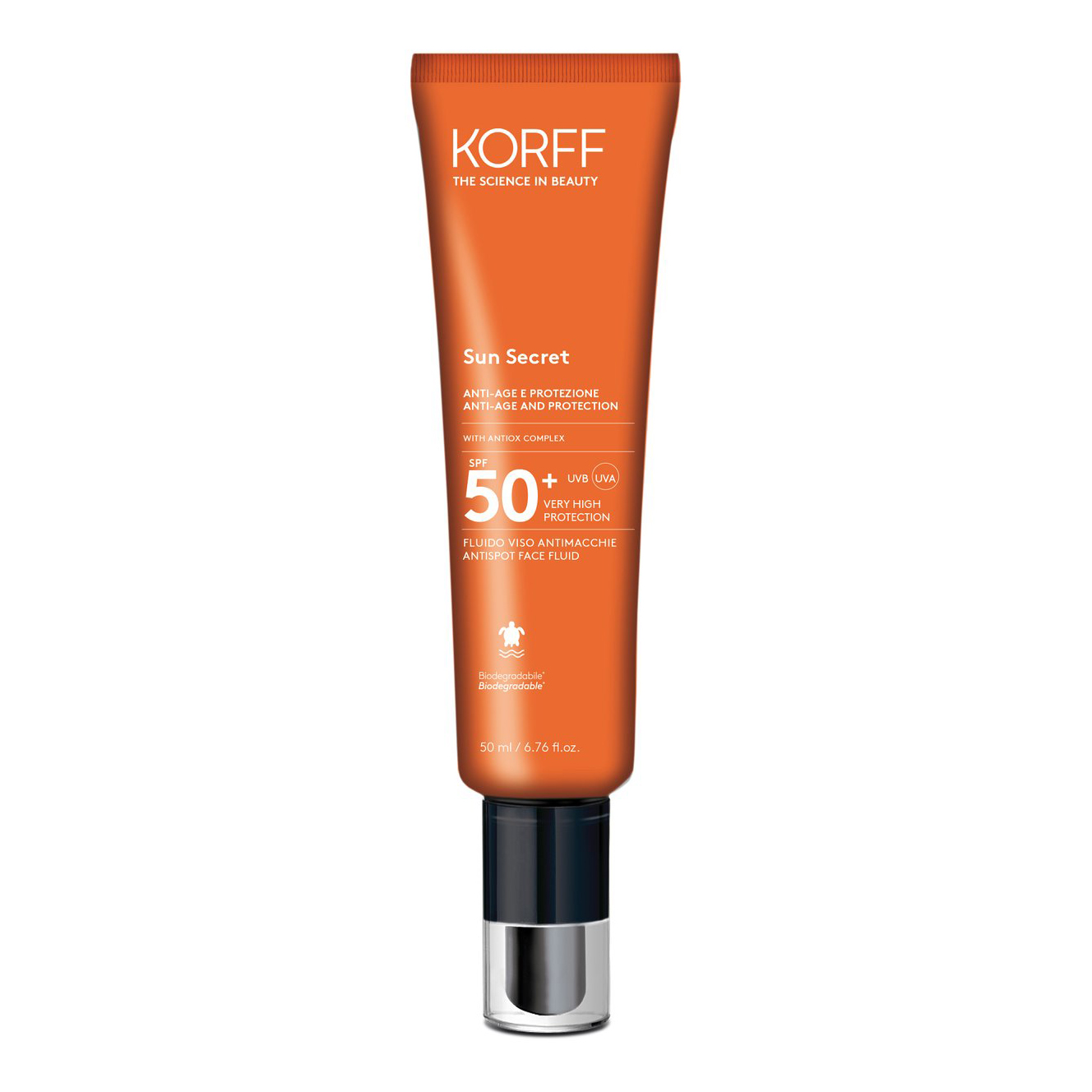 Korff Sun Secret Fluido Viso Antimacchie Spf50+ 50 Ml - Immagine 4