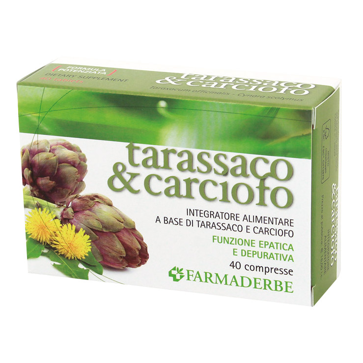Tarassaco & Carciofo 40 Compresse - Integratore Per La Funzione Epatica - Immagine 7