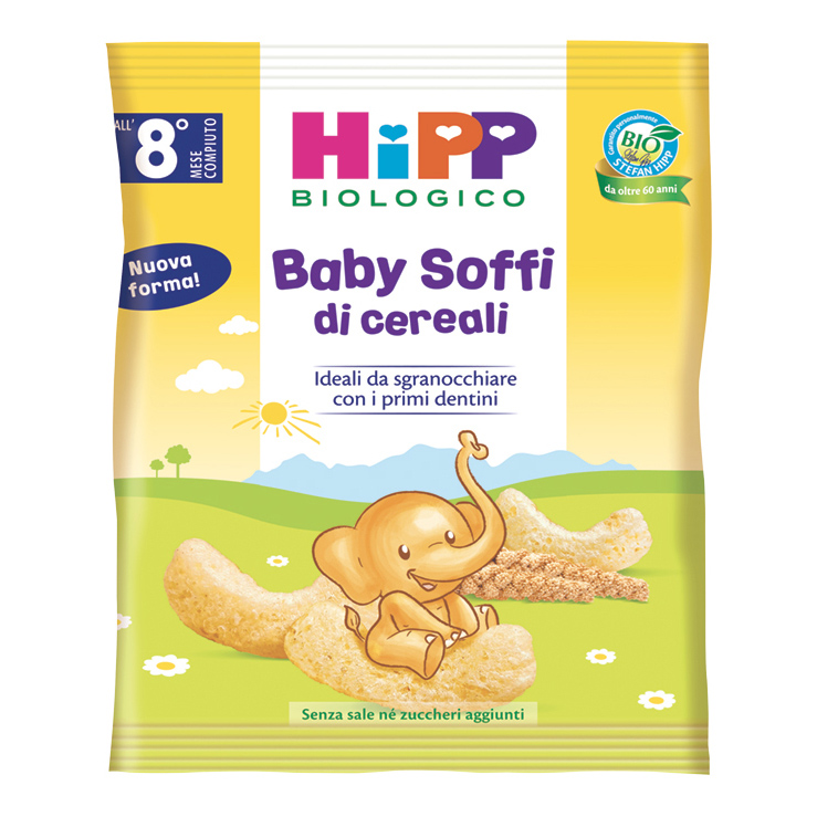 Hipp Baby Soffi Di Cereali Bio Snack Per Bambini 30g