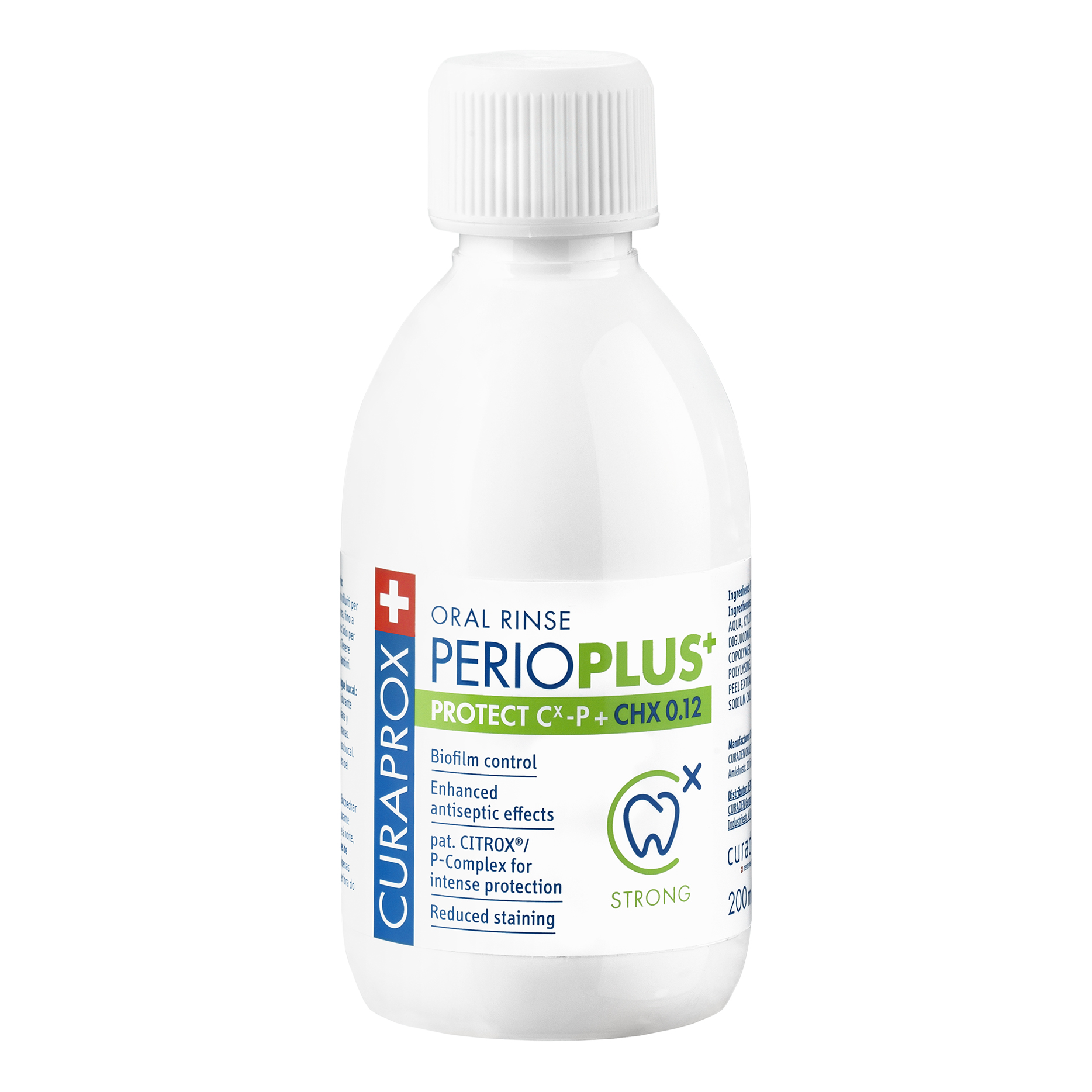 Curaprox Perioplus+ Protect Chx 0,12% Collutorio 200 Ml Per Gengiviti E Parodontiti - Immagine 5