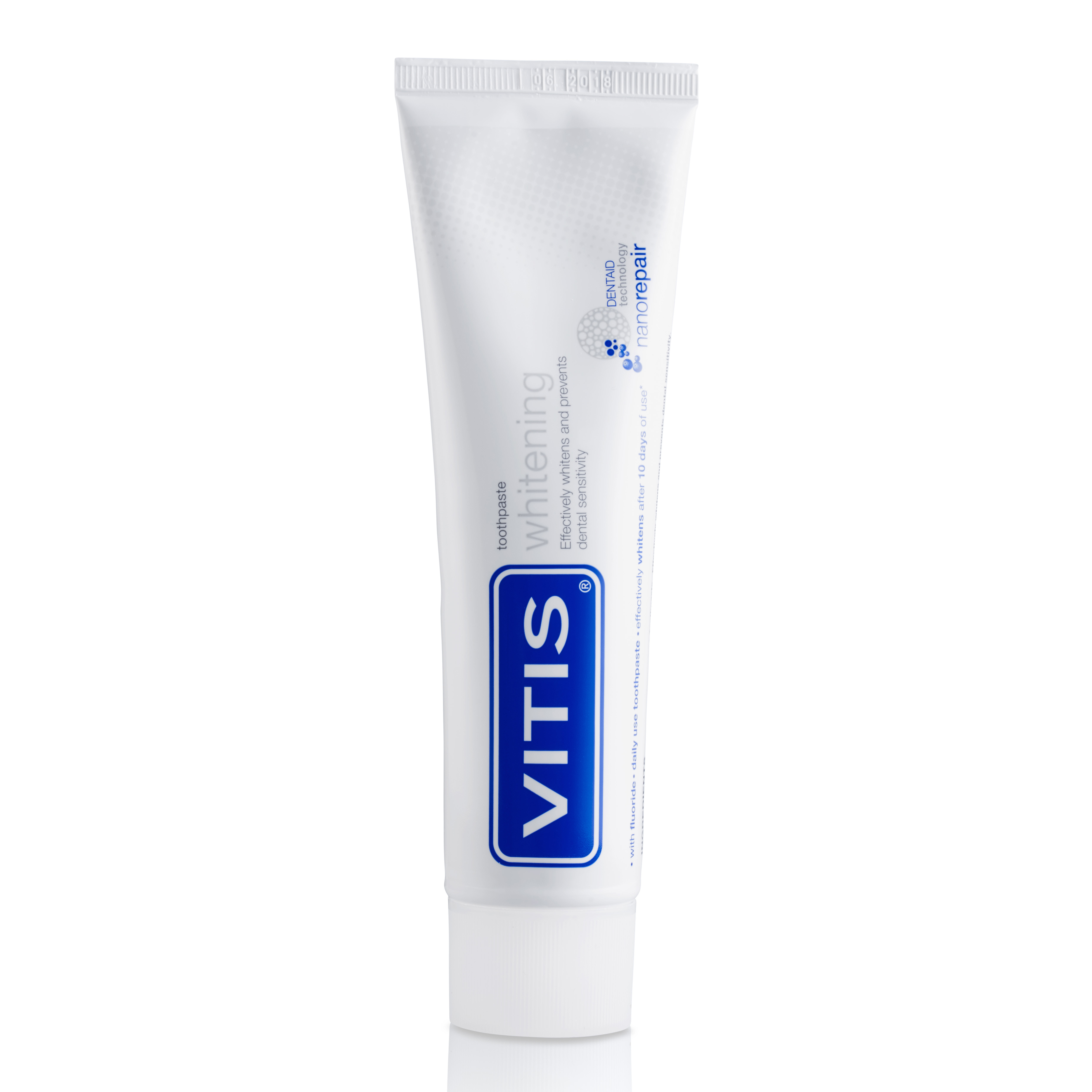 Vitis Bianco/Bianchi Whitening, Dentifricio Sbiancante, 100 Ml - Immagine 8