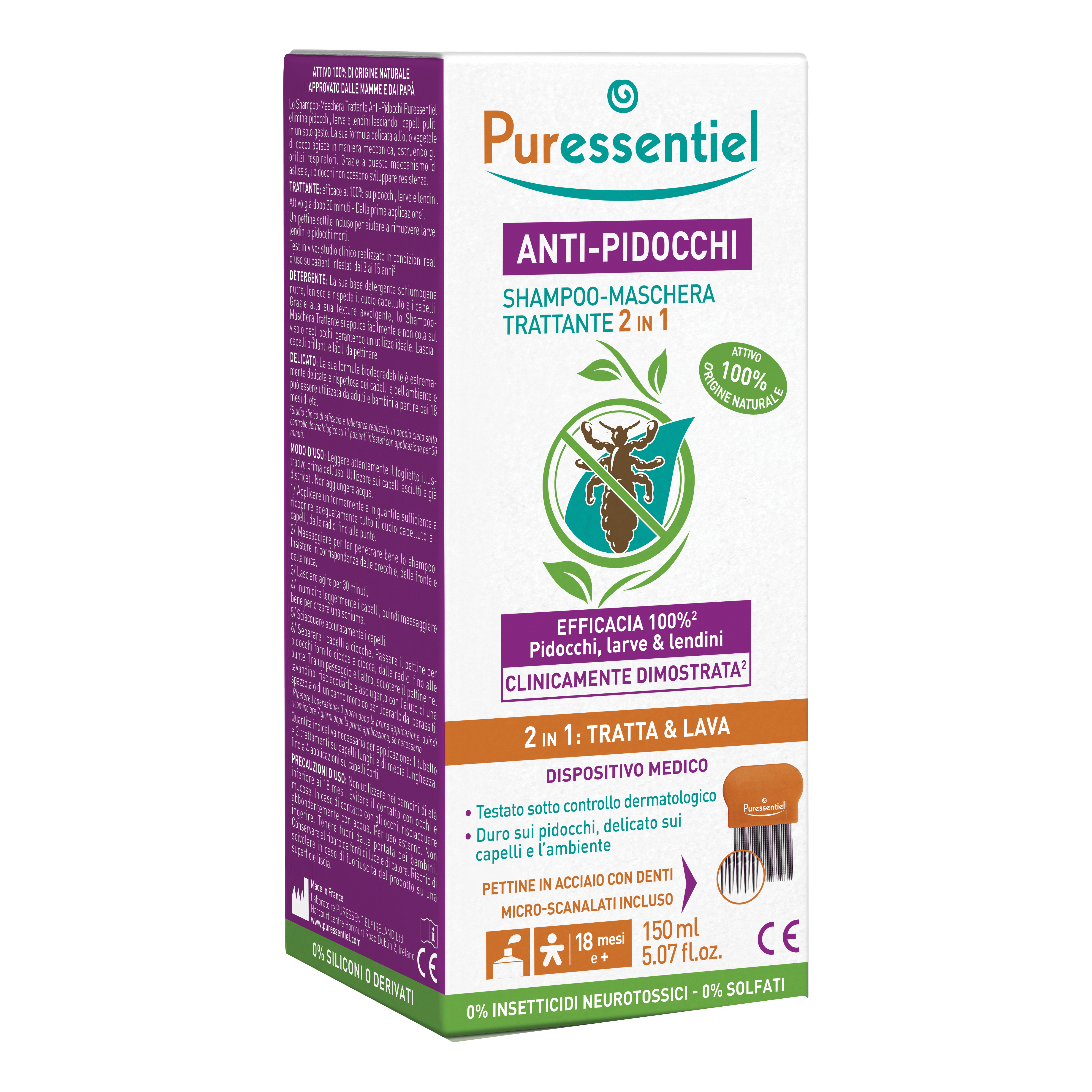 PURESSENTIEL SH TRATT PIDOCCHI - Immagine 6