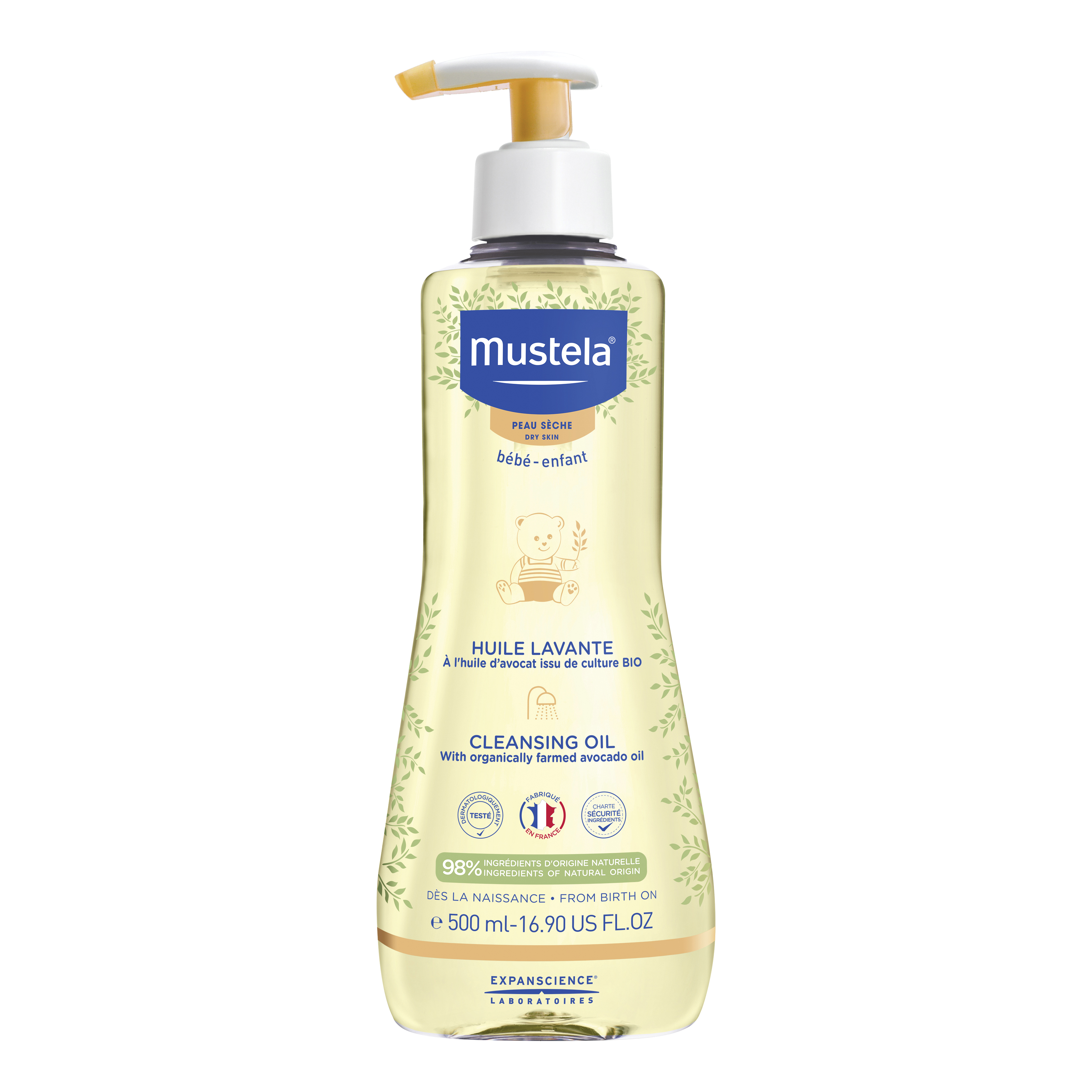 Mustela Baby Cleansing Oil for Dry Skin 500ml - Immagine 14