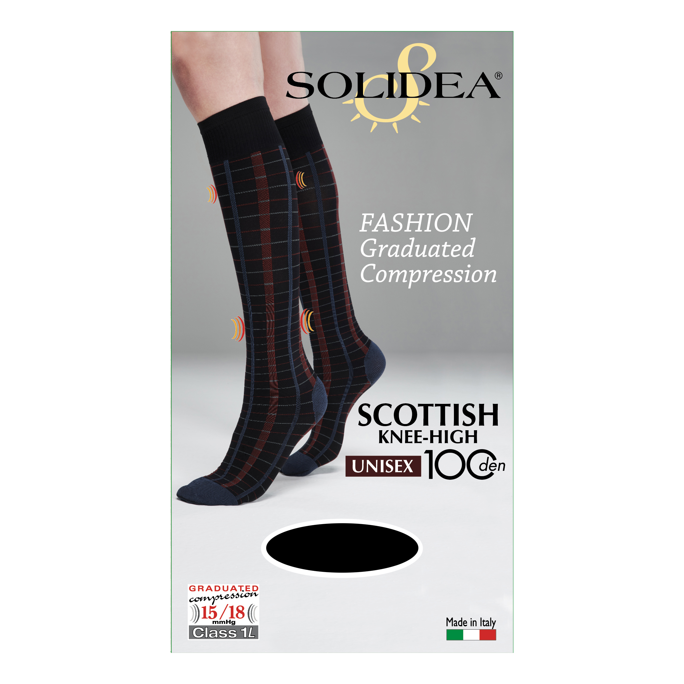 SCOTTISH KNEE-HIGH 100 BLN XL
