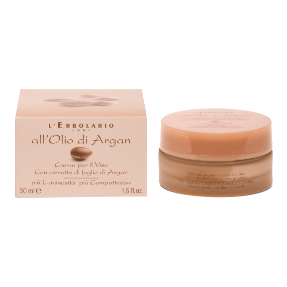 Olio Di Argan L'erbolario L`Erbolario Crema Viso All'olio Di Argan 50 Ml Per La Pelle - Immagine 3