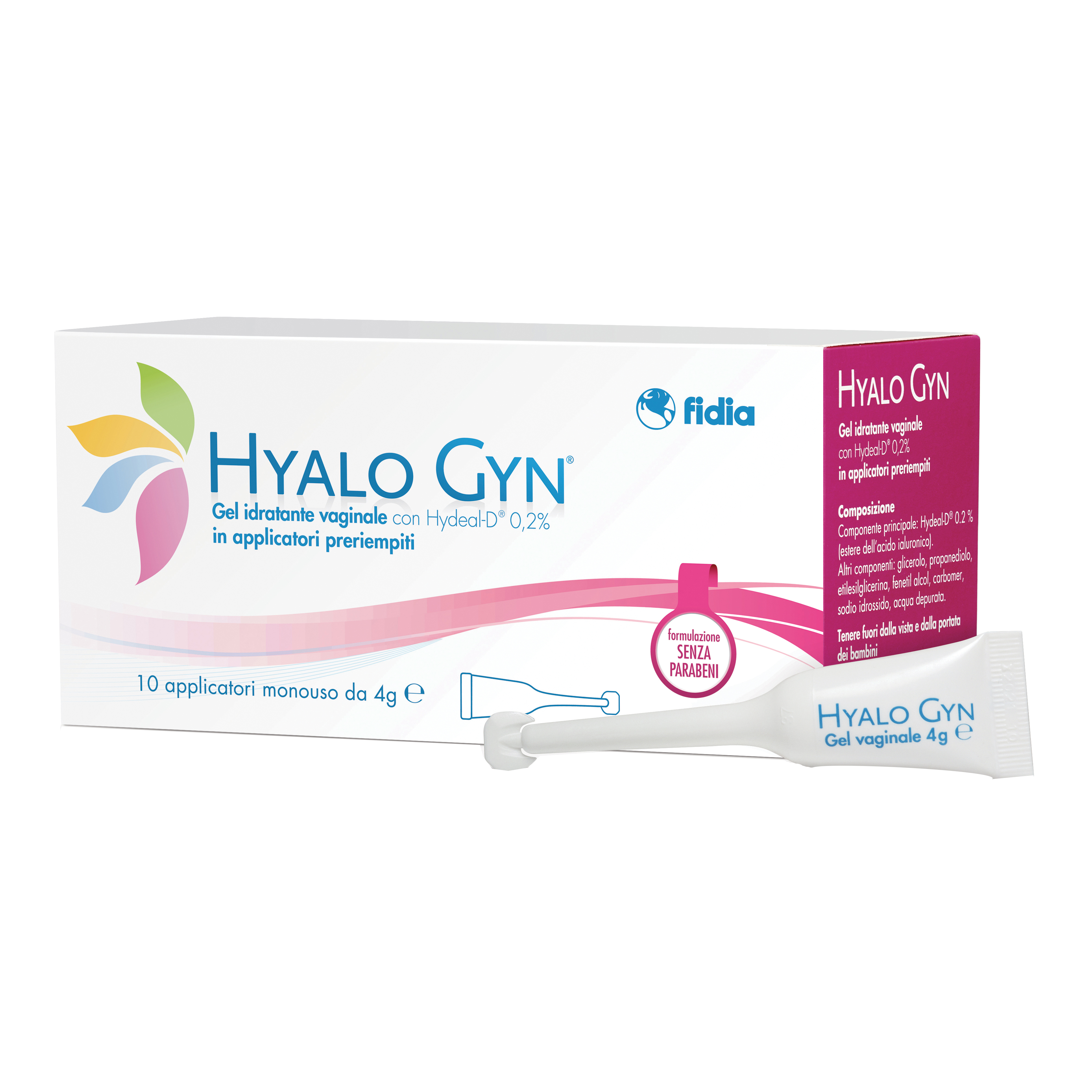 Hyalo Gyn Gel Idratante Vaginale con Hydeal-D 10 Applicatori Monouso da 4g - Fidia Farmaceutici - Immagine 6