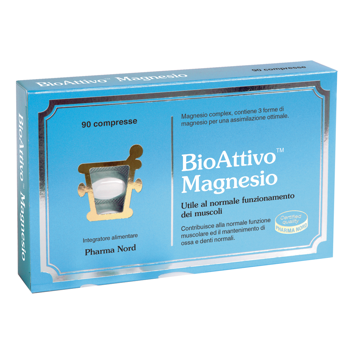 Bioattivo Magnesio 90 Compresse - Integratore Di Magnesio - Immagine 3