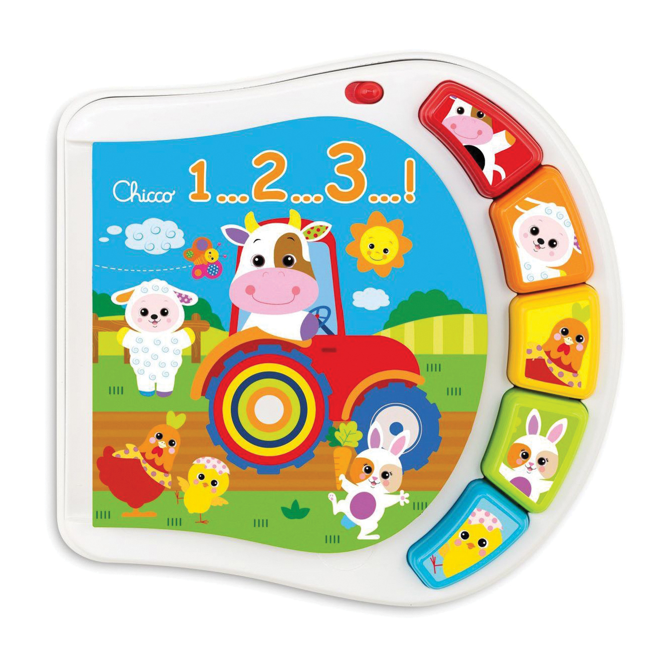 Chicco Libro Fattoria dei Numeri - Gioco con luci e suoni - Immagine 5
