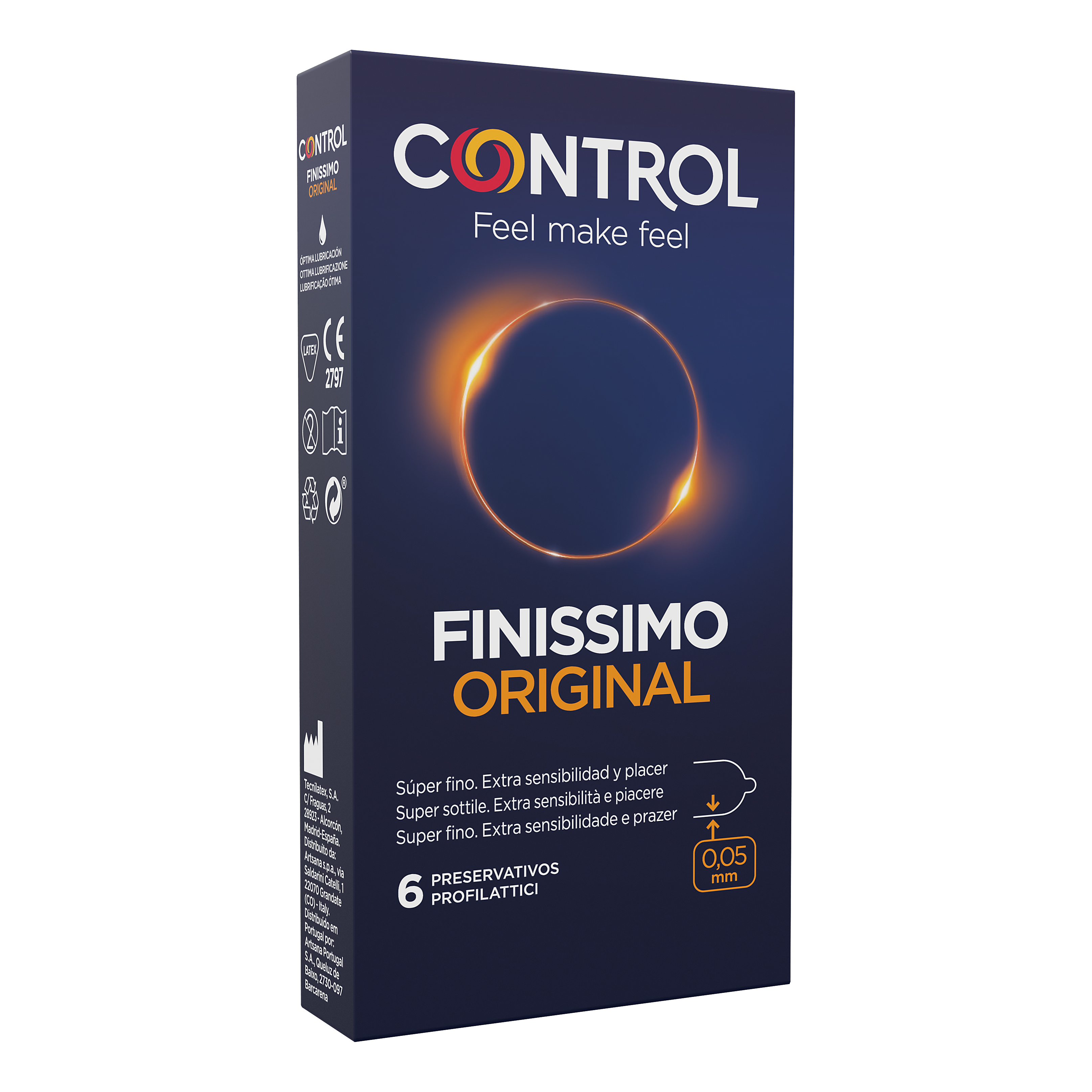 Control Condoms Control - Finissimo Originale 6 Unità - Immagine 3