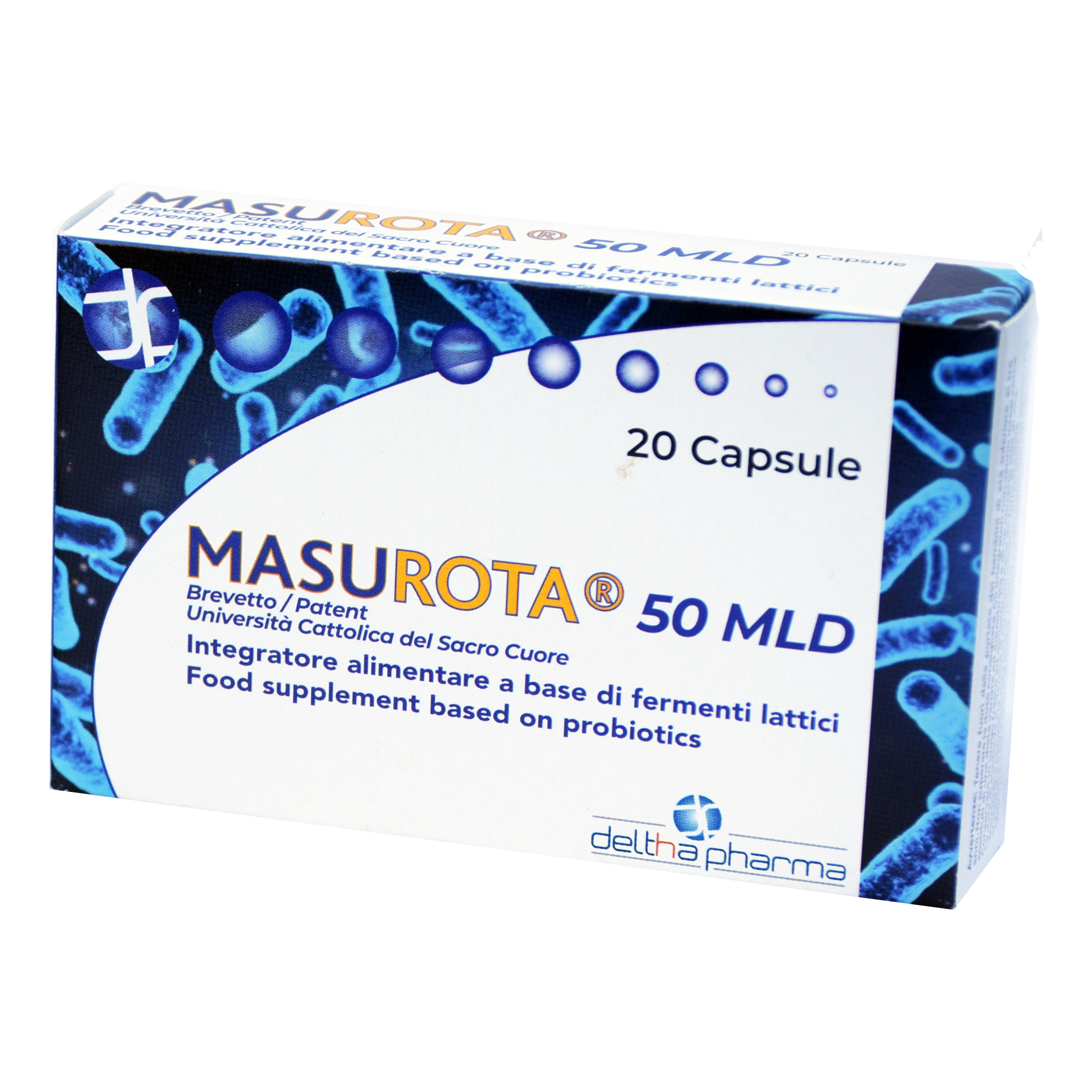 Deltha Pharma Masurota 50Mld 20Capsule - Immagine 7