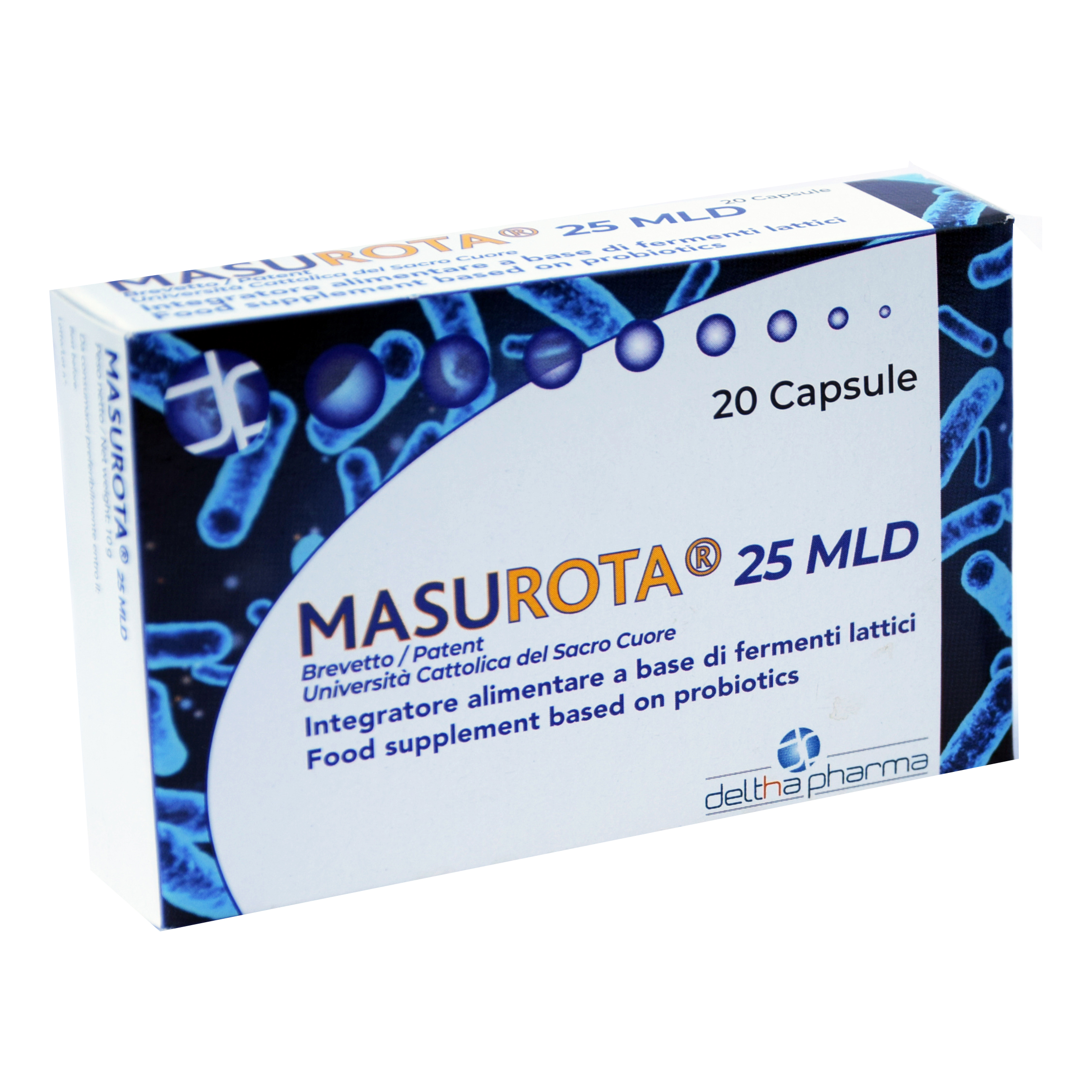 Deltha Pharma Masurota 25Mld 20Capsule - Immagine 6