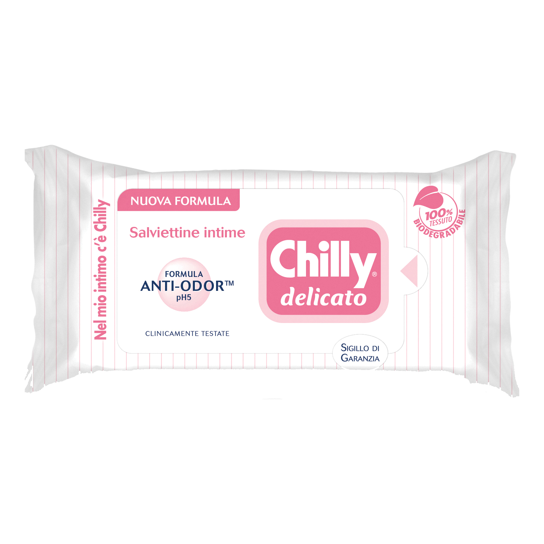 Chilly Donna Salviette Intime Delicate Con Aloe E Amamelide 12 Pezzi - Immagine 6