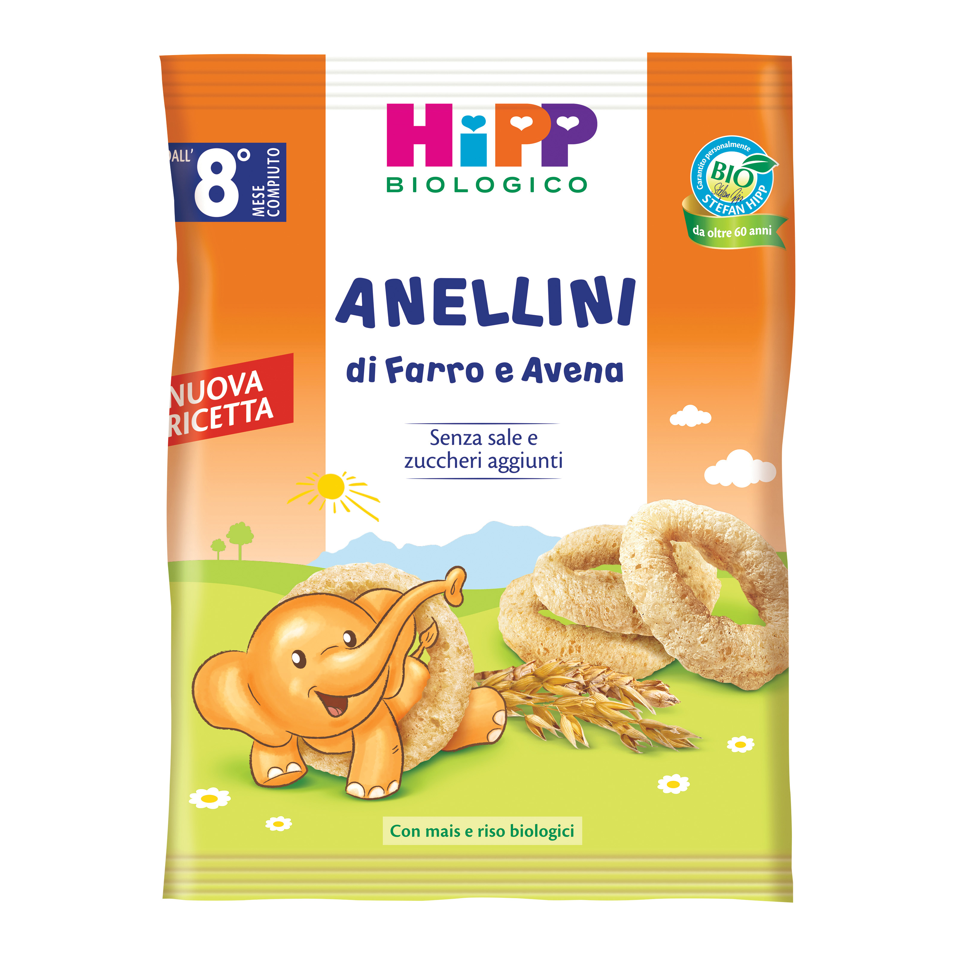Hipp Grano Bio Anellini Farro Avena 30 G - Immagine 3