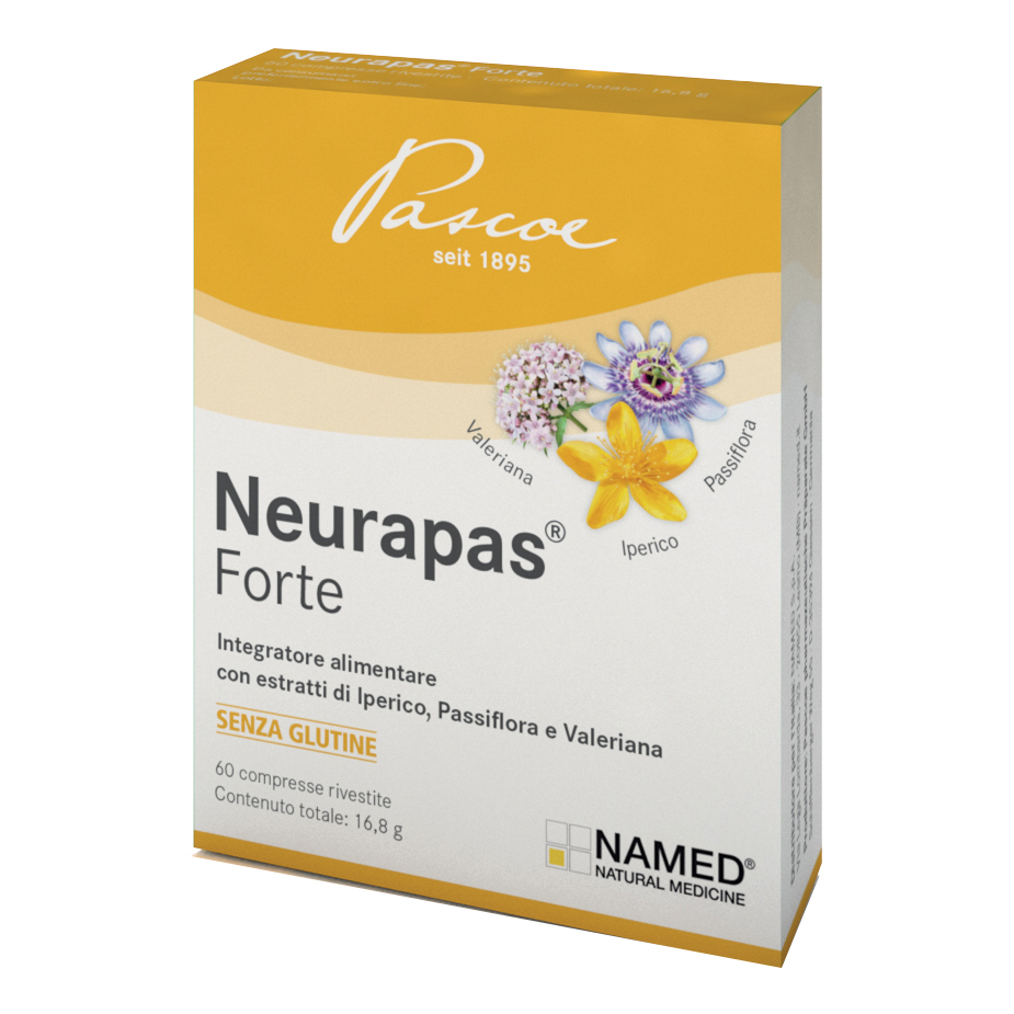 Named Neurapas Forte Integratore Per Umore E Rilassamento 60 Compresse - Immagine 6