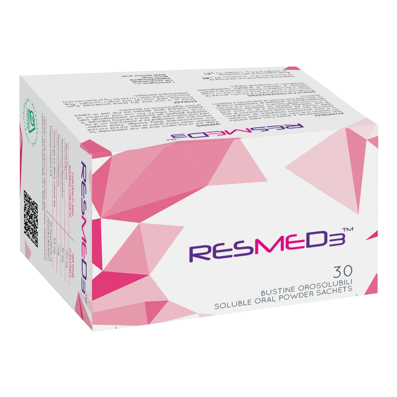 ResMed3 Integratore per la menopausa 30 bustine - Immagine 7