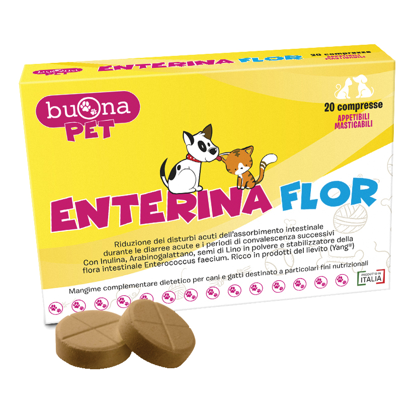 Steve Jones Enterina Flor Mangime Complementare Per Cani E Gatti, 20Cpr - Immagine 5