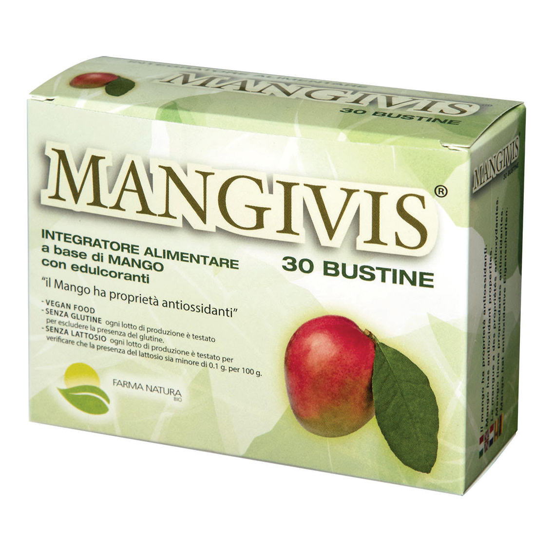 Farma Natura Bio Integratore Mangivis Con Mango Antiossidante, 30 Bustine - Immagine 4