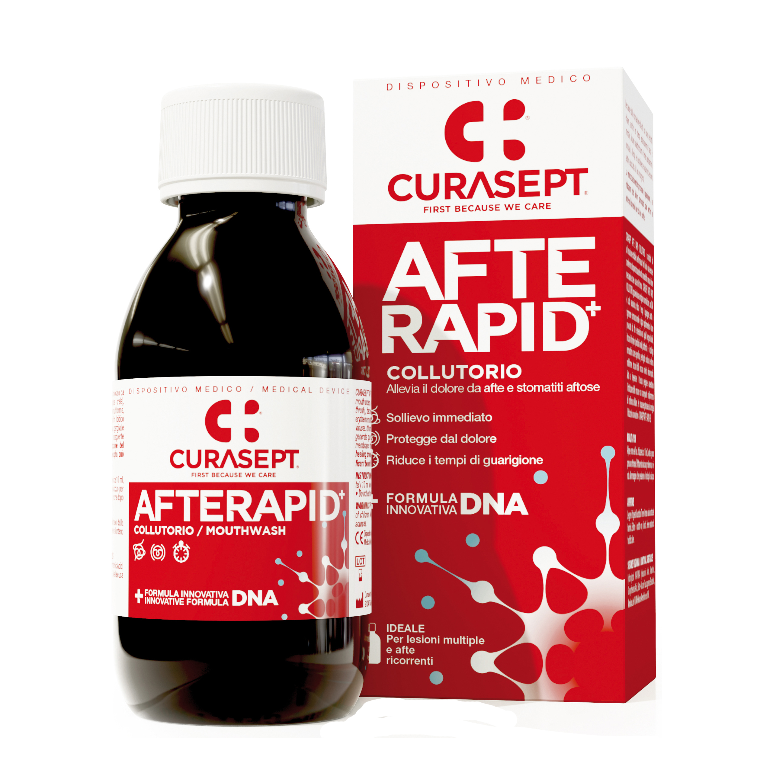 Curasept Collutorio Afte Rapid+ Dna 125 Ml - Immagine 8