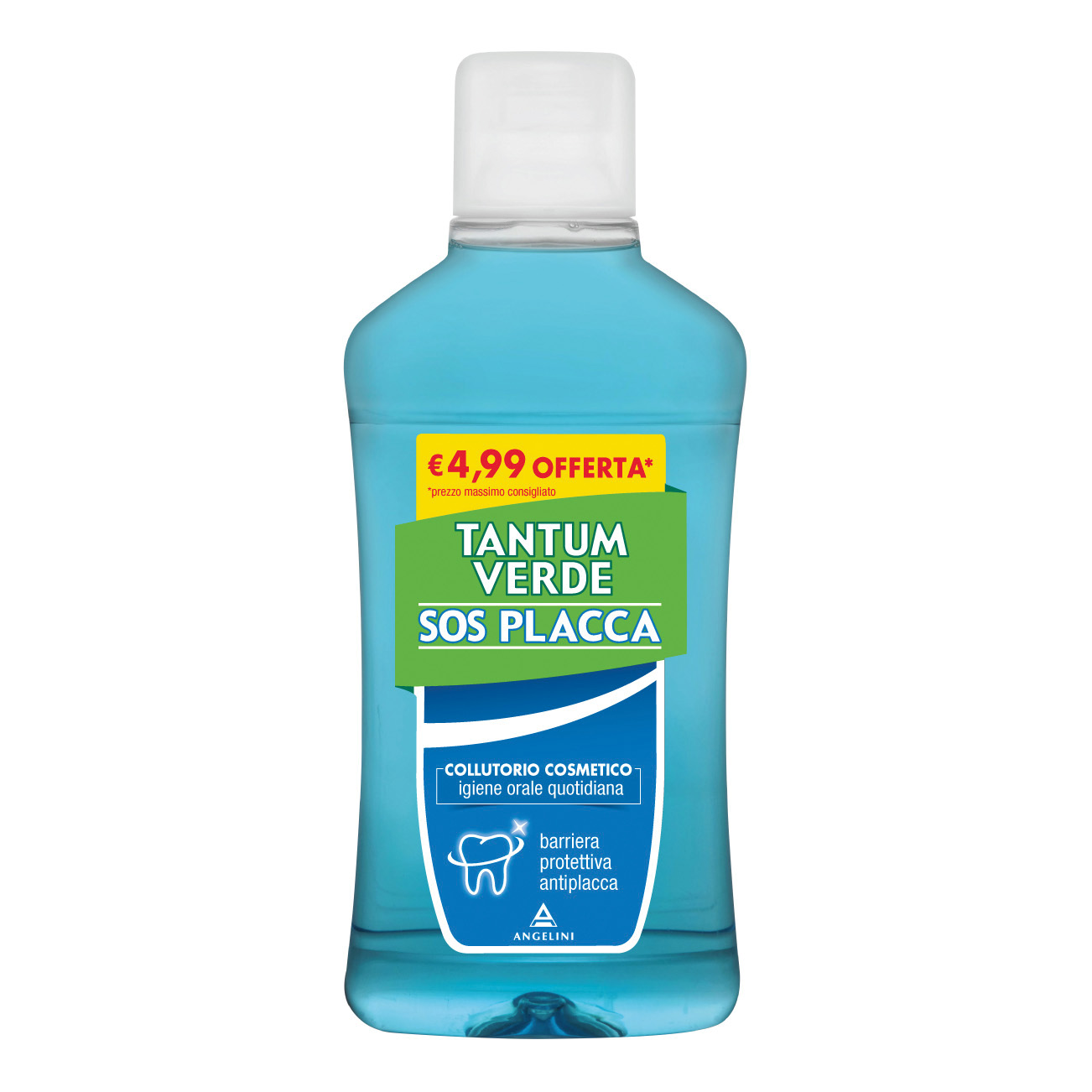 Tantum Verde SOS Placca Collutorio Antiplacca 500ml - Tantum - Immagine 5