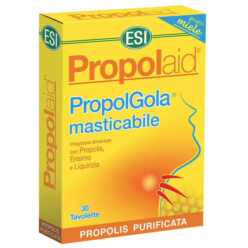 ESI - PROPOLAID Gola Miele 30 tavolette masticabili - Immagine 5