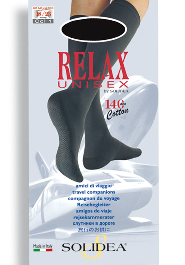 Relax 140 Gambaletto Unisex Nero 5-XXL