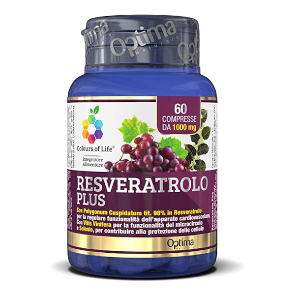 Resveratrolo Plus 60 Compresse 1000mg