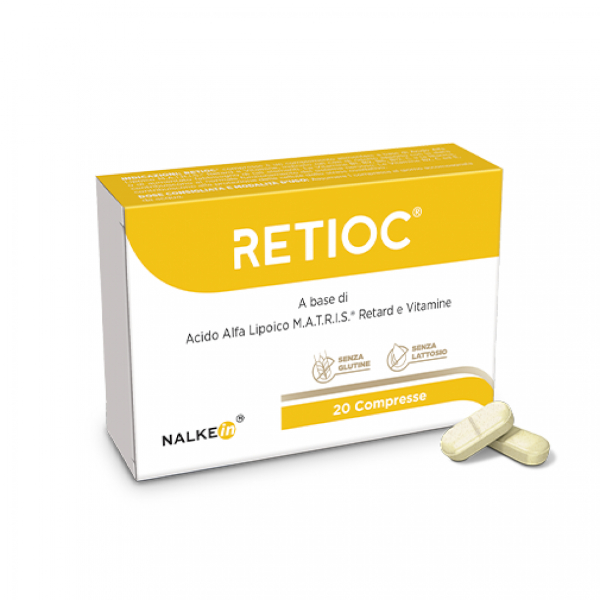 Nalkein Retioc Integratore Energia E Protezione Cellulare 20 Compresse - Immagine 8