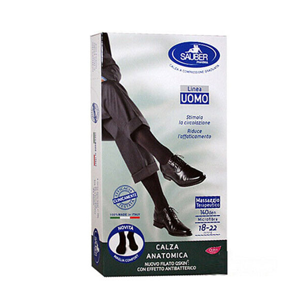 Sauber Calza Uomo Q Skin 140 Denari Colore Nero Taglia G
