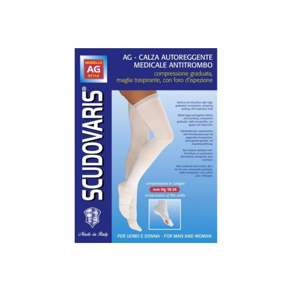 Luropas Calza Autoreggente Scudovaris Antitrombo Media 3 - Immagine 3