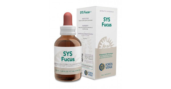 Sys Fucus Gocce 50ml Forza Vitale