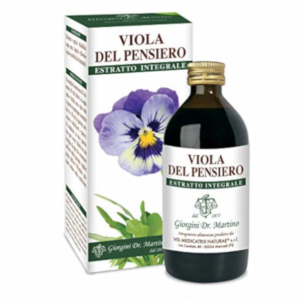 Dr. Giorgini Viola Del Pensiero Estratto Integrale 200 Ml - Immagine 5