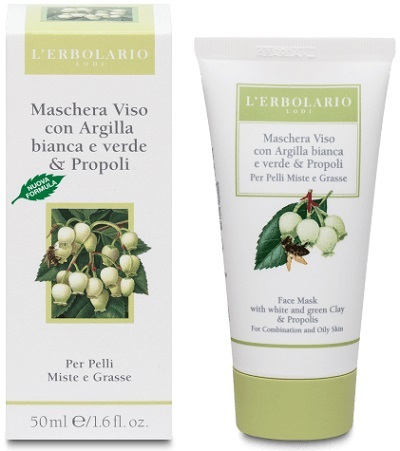 L ERBOLARIO Maschera Viso Seboequilibrante Per Pelli Miste E Grasse 50 ml - Immagine 3