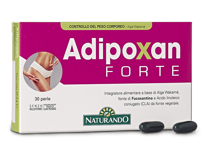 Adipoxan Forte 30 Capsule Da 31,9 gr - Integratore Per Il Controllo Del Peso Zona Addominale - Immagine 3