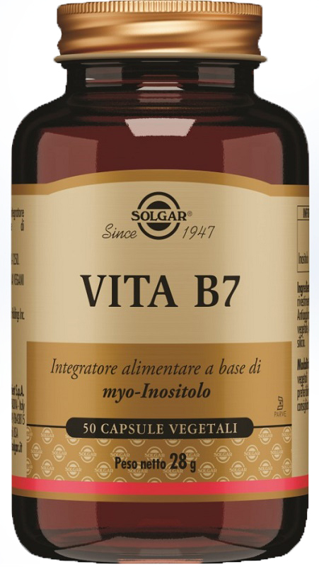 Solgar Vita B7 50 Capsule Vegetali - Immagine 8