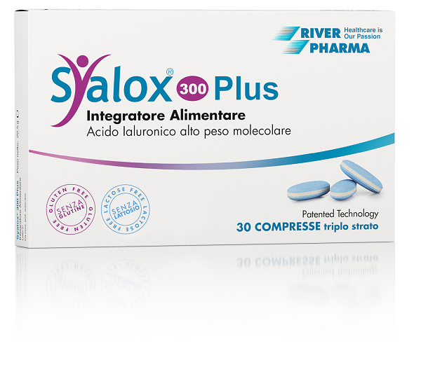 River Pharma Syalox 300 Plus 30 Compresse Triplo Strato Senza Glutine Senza Lattosio - Immagine 5