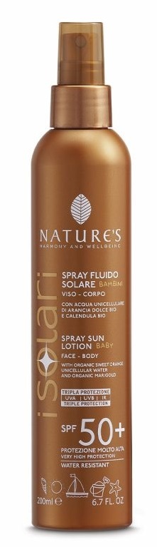 Bios Line I Solari Bios Line Nature's I Solari Spray Fluido Solare Bambini Spf50+ 200Ml - Immagine 3