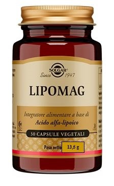 Solgar Lipomag Integratore Di Acido Alfa-Lipoico 30 Capsule Vegetali - Immagine 6