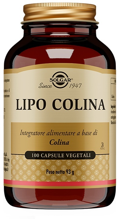 Solgar Lipo Colina Integratore Di Colina 100 Capsule Vegetali - Immagine 7