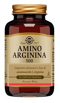Solgar Amino Arginina 500 - integratore di L-arginina 50 capsule Vegetali - Immagine 8