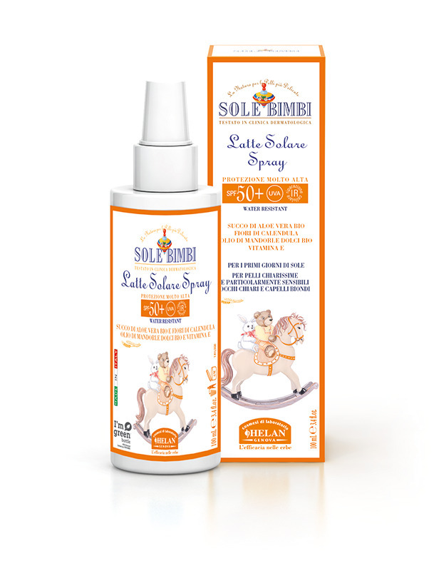 Helan Sole Bimbi Latte Solare Spray Spf50+ 100 Ml - Immagine 4