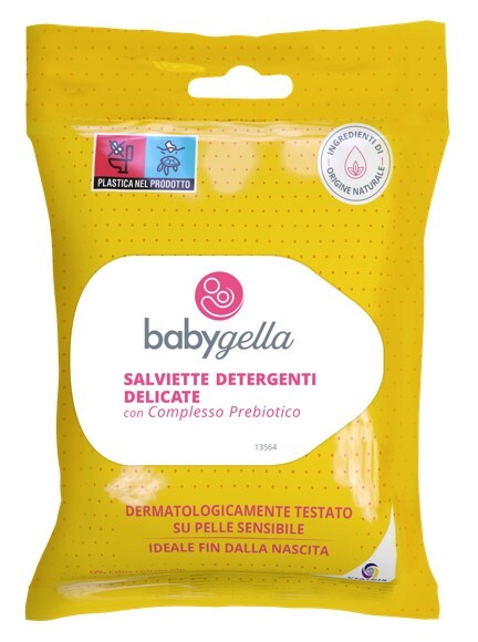 Babygella Prebiotic Salviettine Per Pulizia Quotidiana Confezione Da 15 Pezzi - Immagine 3