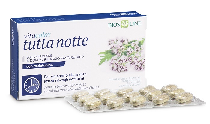 Vitacalm tutta notte mel 30compresse - Immagine 5