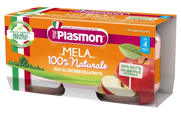 PLASMON OMOGENEIZZATO MELA 2 X 80 G - Immagine 4